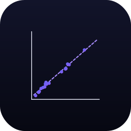Scatter Plot with Trendline (Data Studio chart)